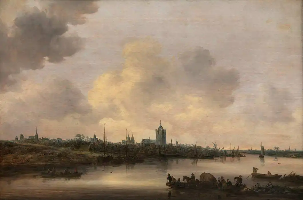 Goyen, Jan van: View of the city of Arnhem