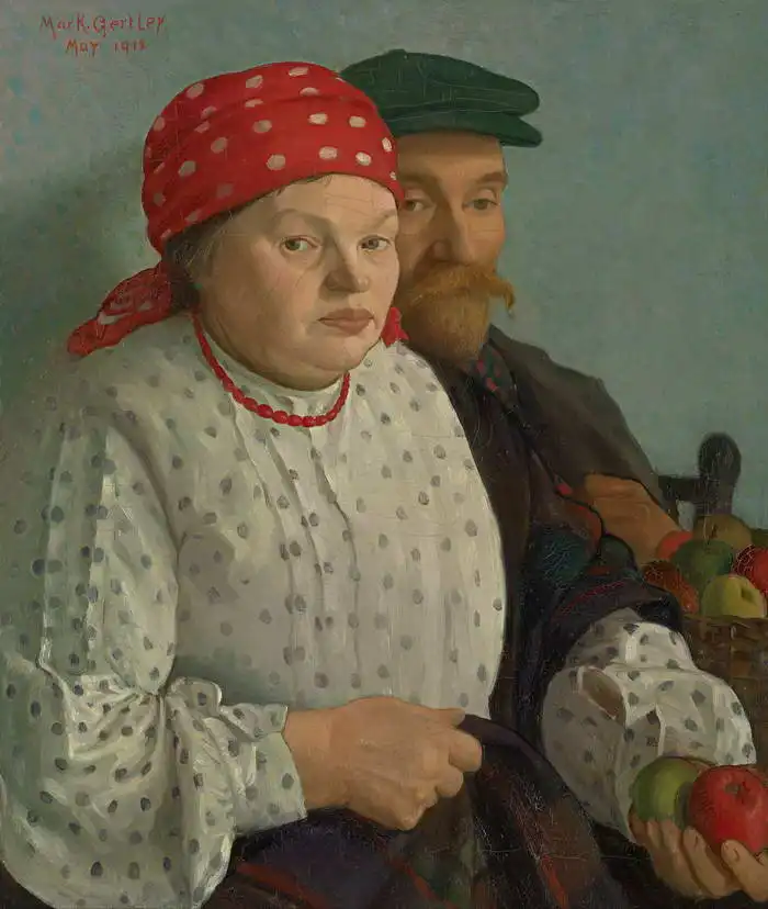 Gertler, Mark: Žena a její manžel s jablky
