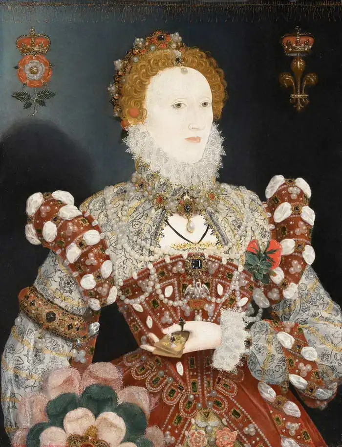 Hilliard, Nicholas: Portrét královny Alžběty I.