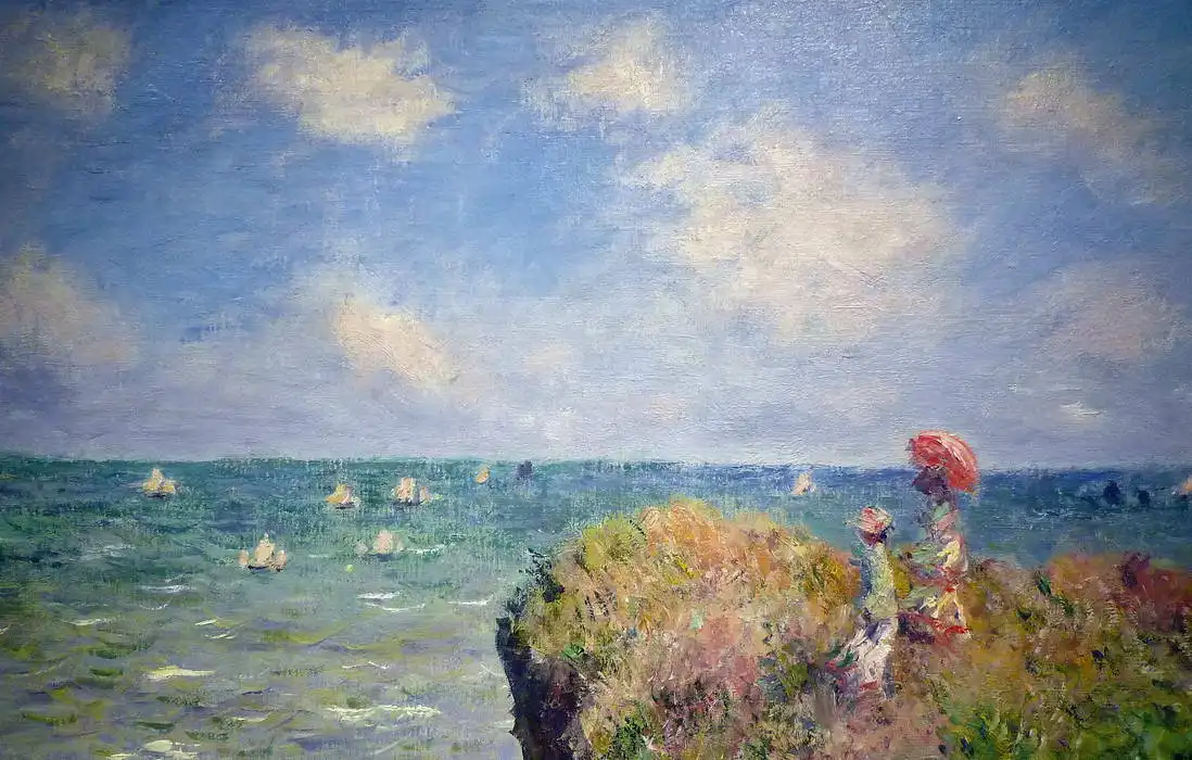 Monet, Claude: Útesy v Pourville