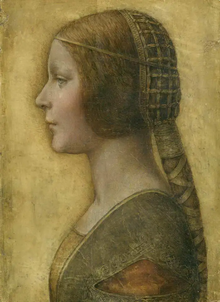 Vinci, Leonardo: Mladá snoubenka