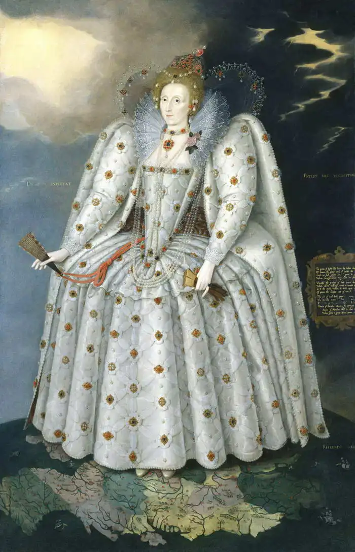 Gheeraerts, Marcus (ml.): Královna Alžběta I. (the Ditchley portrét)