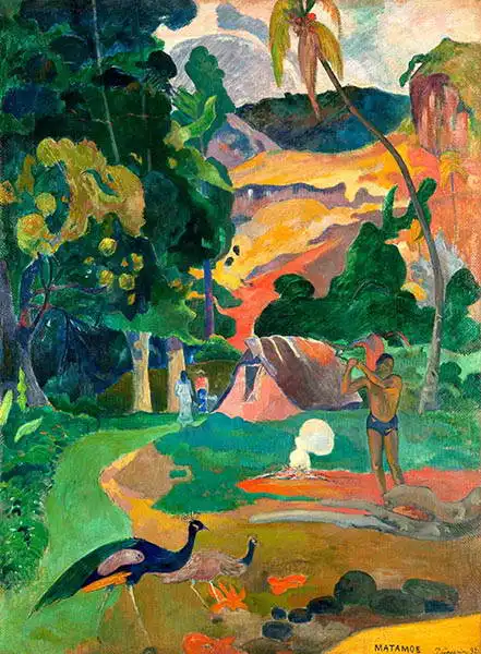 Gauguin, Paul: Matamoe (Krajina s pávy)