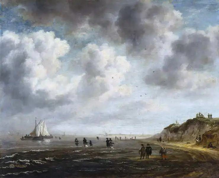 Ruisdael, Jacob: Pohled na pláž