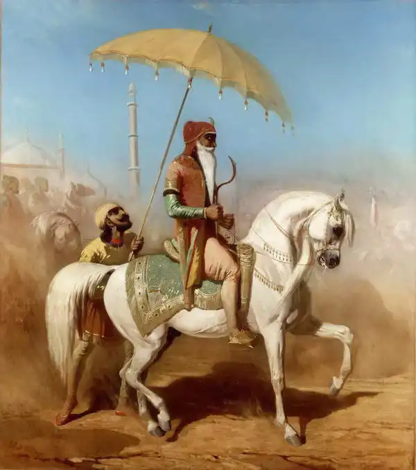Dreux, Alfred de: Randjiit Sing Baadur, král Lahore