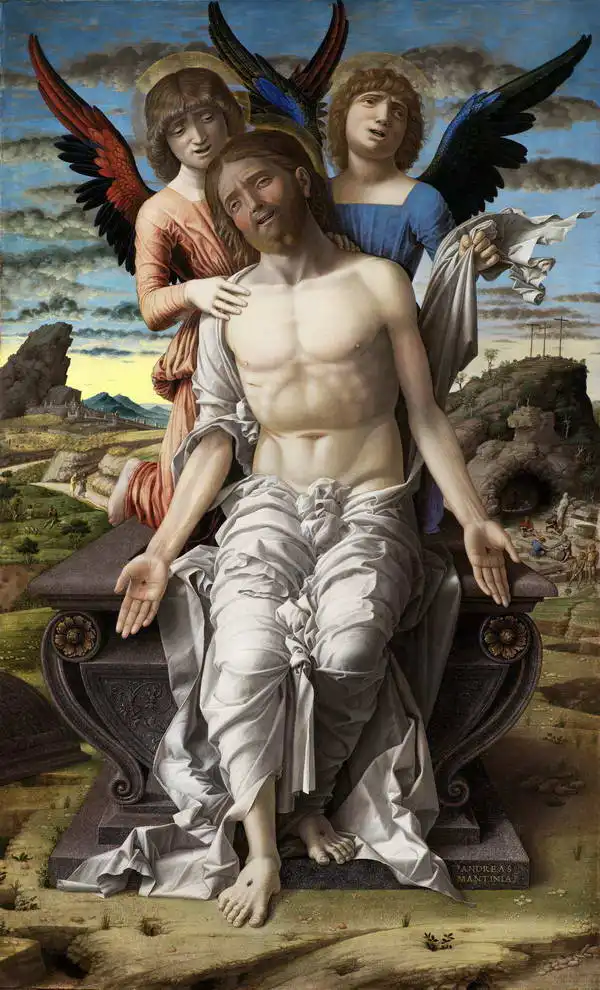 Mantegna, Andrea: Kristus jako trpící vykupitel
