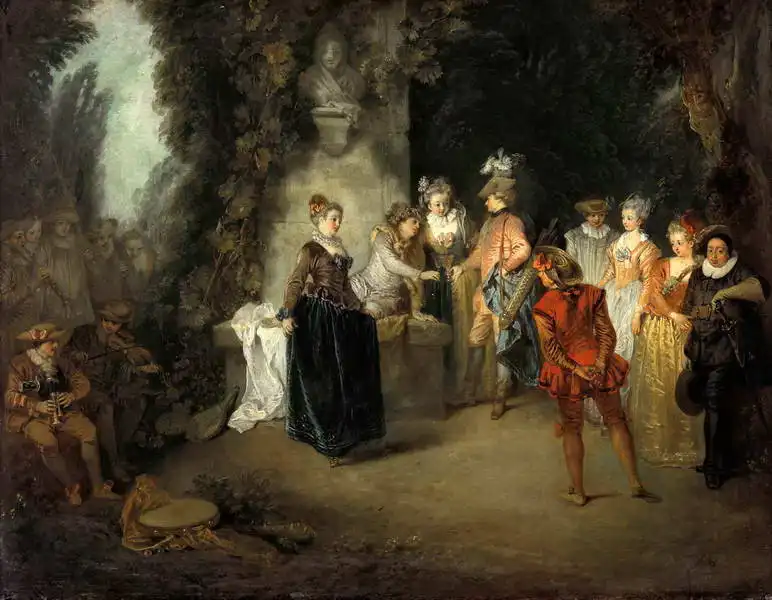 Watteau, Antoine: Francouzská komedie