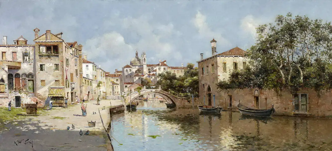 Manescau, Antonio María R.: Venetian Canal