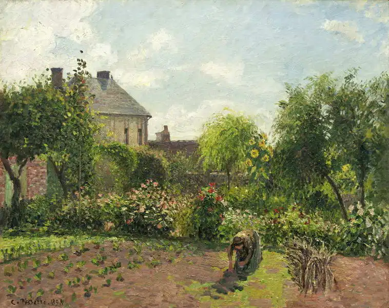 Pissarro, Camille: Umělcova zahrada v Eragny