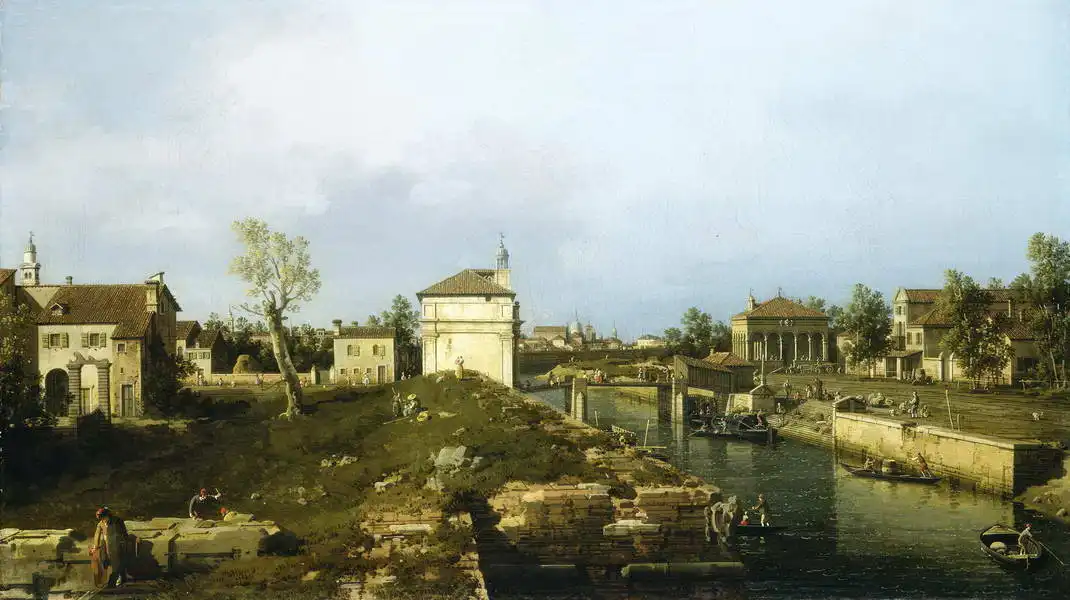 Canaletto, Giovanni: Porta Portello, Padua