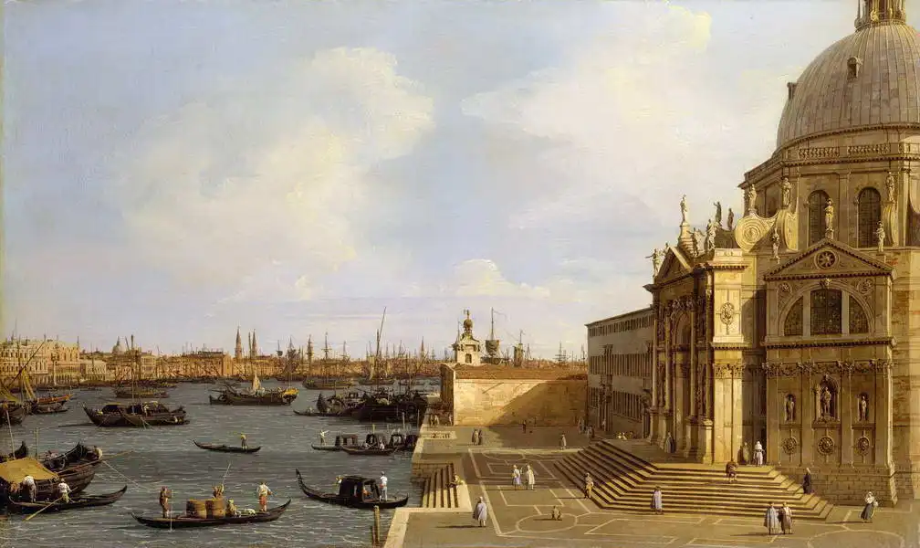 Canaletto, Giovanni: Venice, Santa Maria della Salute