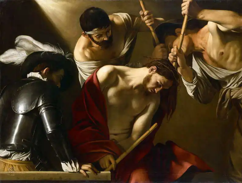 Caravaggio, M.: Nasazení trnové koruny