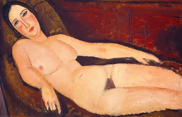 Modigliani, Amadeo: Akt na pohovce