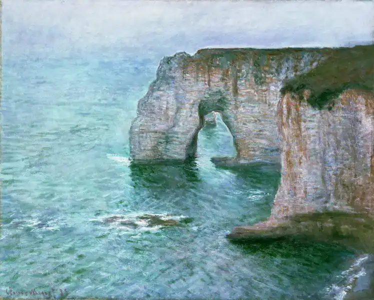 Monet, Claude: Manne Porte, Étretat