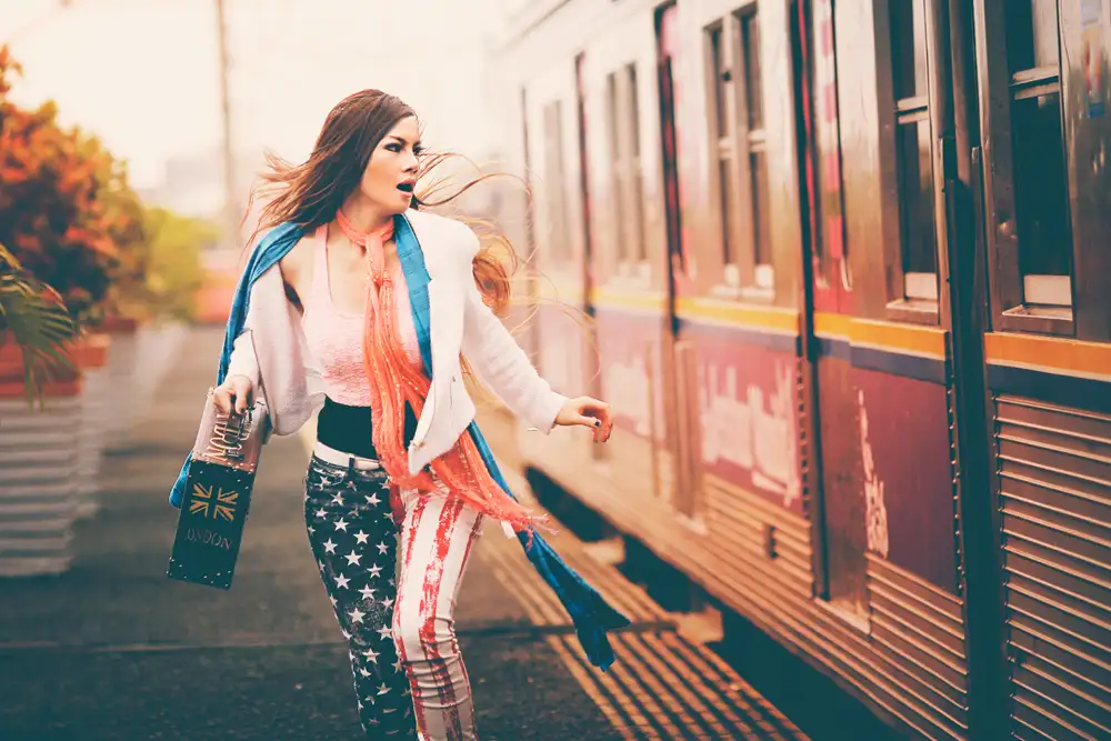 Abe, Abr: coger el tren