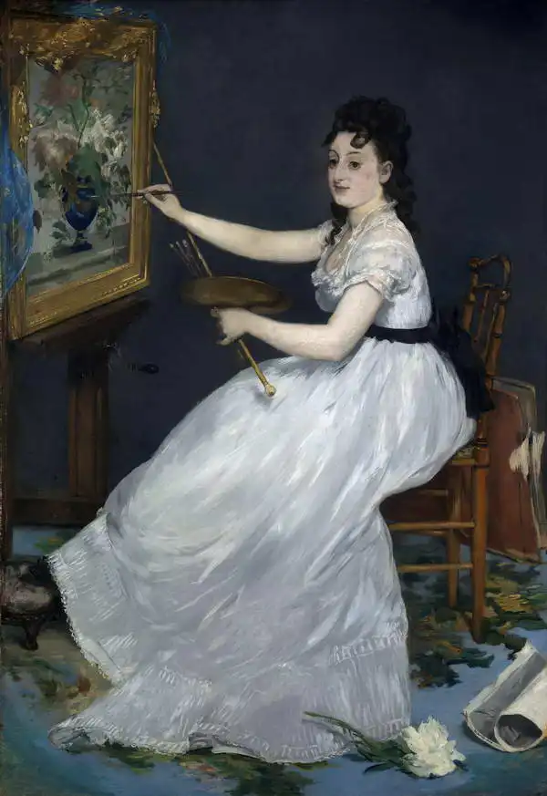 Manet, Edouard: Eva Gonzales