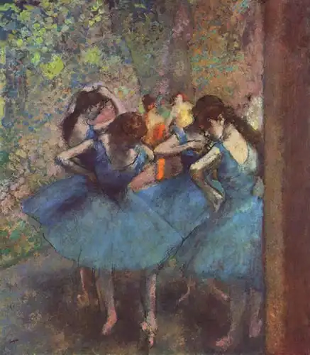 Degas, Edgar: Danseues bleues