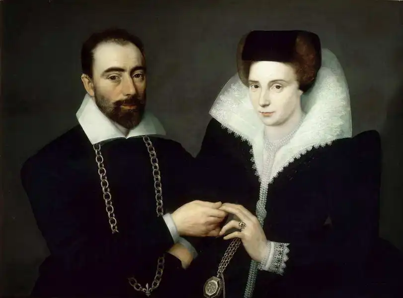 Unknown: Portrait of couple