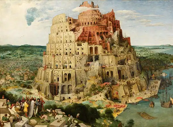 Brueghel, Pieter (st.): Babylónská věž