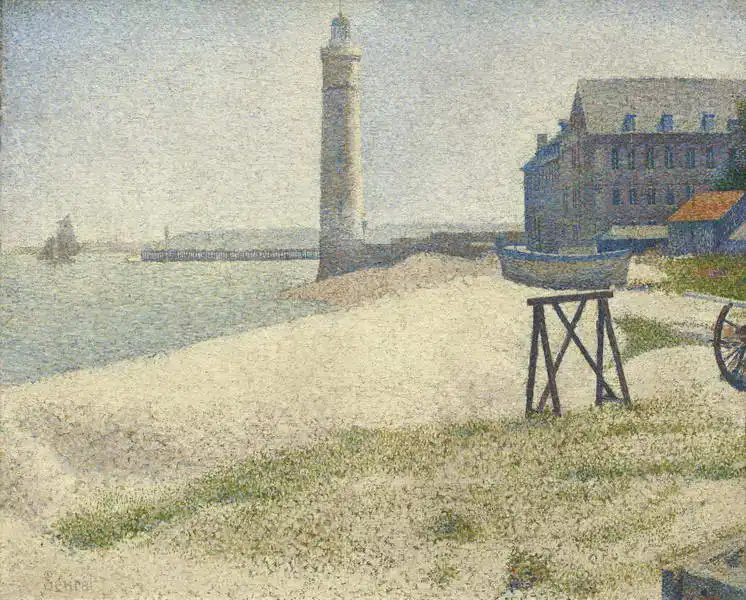 Seurat, Georges: Lighthouse at Honfleur