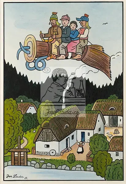 Lada, Josef: Bubáci and Hastrmani - An Aerial Adventure 1953