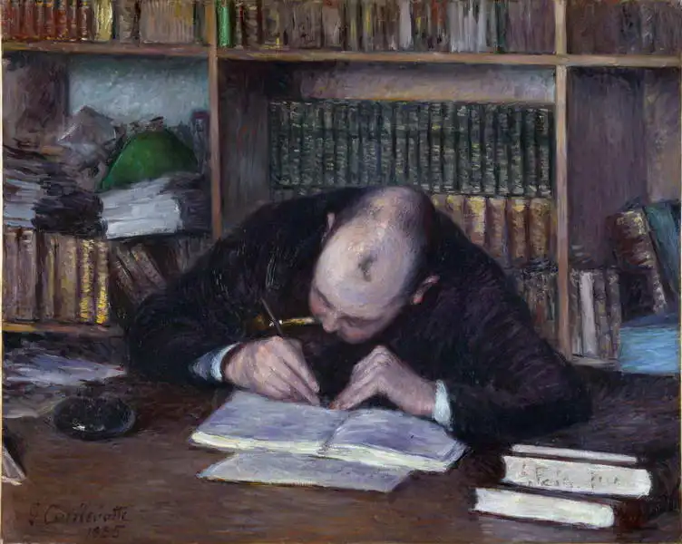 Caillebotte, Gustave: Portrét knihkupce E. J. Fontaine