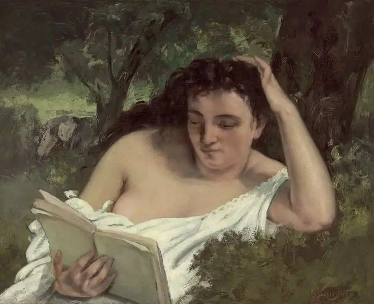 Courbet, Gustave: Mladá čtenářka