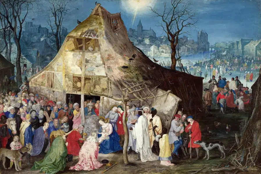 Brueghel, Jan (st.): Klanění tří králů