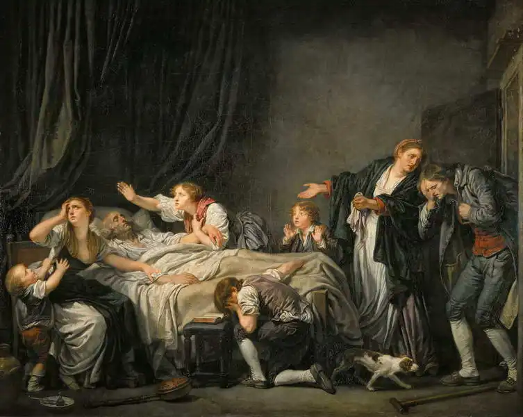 Greuze, Jean-Baptiste: Potrestáný syn