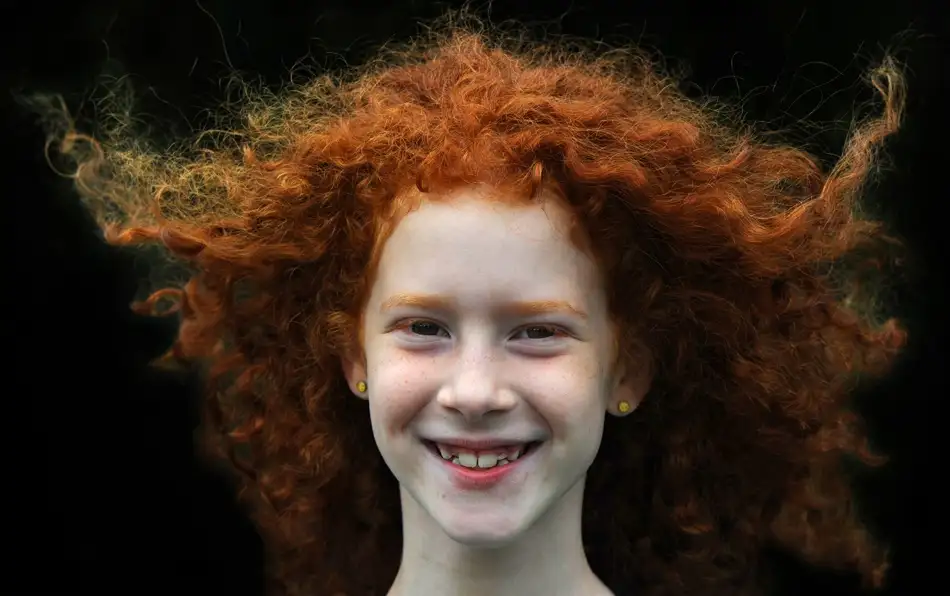 Limberg, Huib: Sono così felice di avere i capelli rossi!