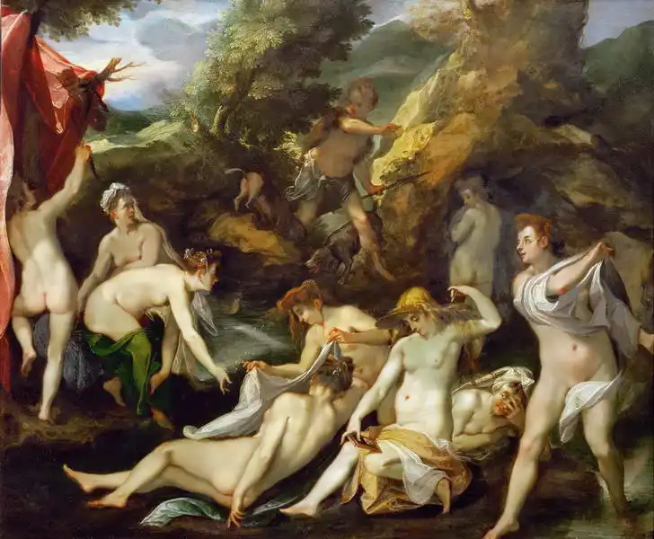 Heintz, Joseph (st.): Diana a Actaeon