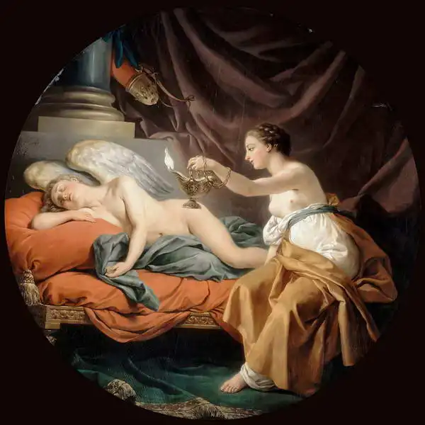 Lagrenée, J. F. Louis: Psyche surprised a sleeping Cupid