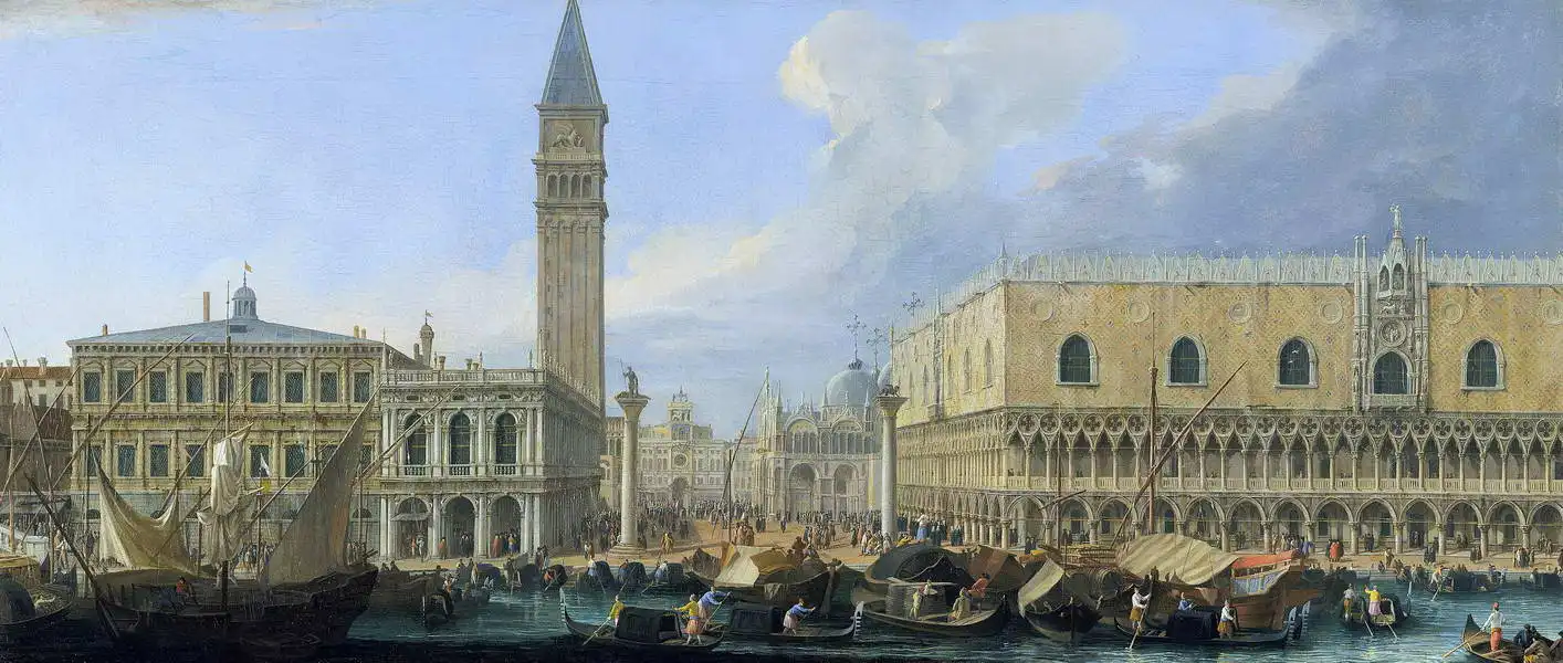 Carlevarijs, Luca: Molo, Benátky, od Bacino di San Marco