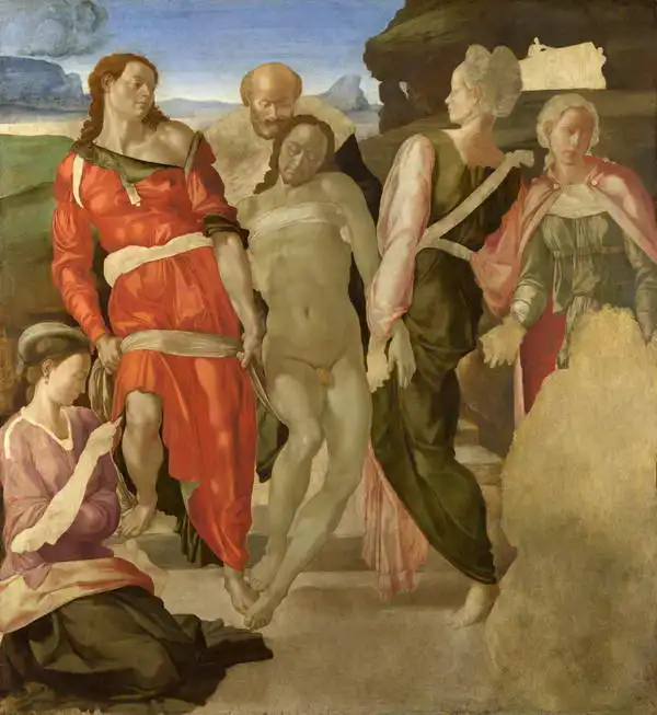 Buonarroti, Michelangelo: Uložení do hrobu