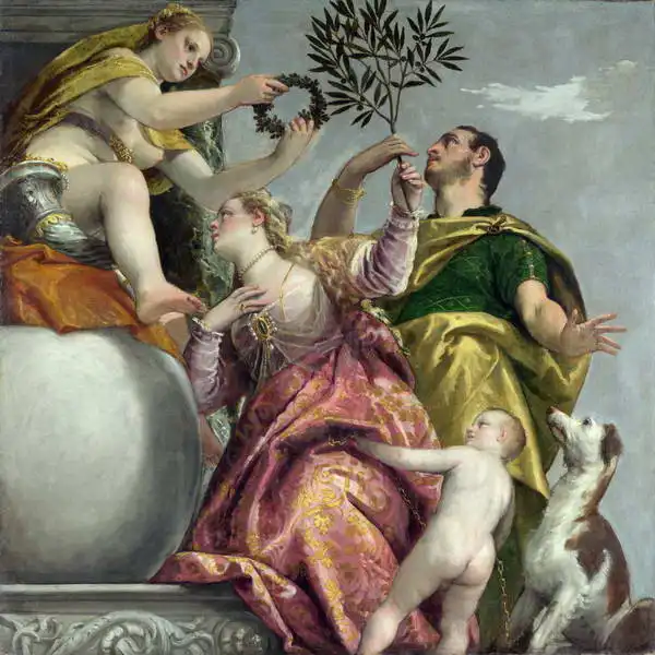 Veronese, Paolo: Čtyři alegorie lásky - šťastné spojení