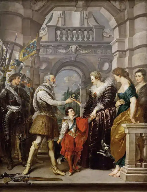 Rubens, Peter Paul: Předání regentství