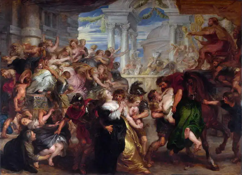Rubens, Peter Paul: Únos Sabinek