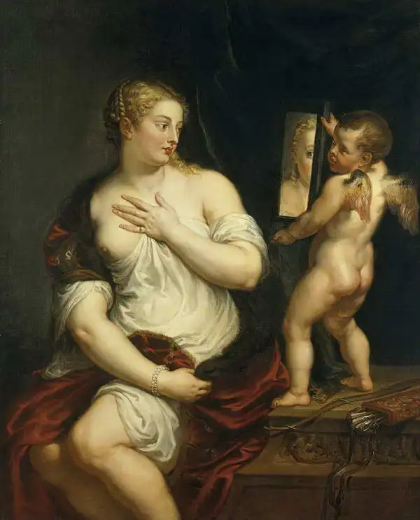 Rubens, Peter Paul: Venuše a kupido
