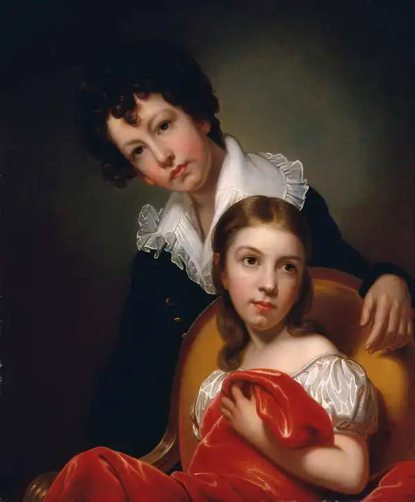 Peale, Rembrandt: Portrait de Michael Angelo et Emma Clara Peale