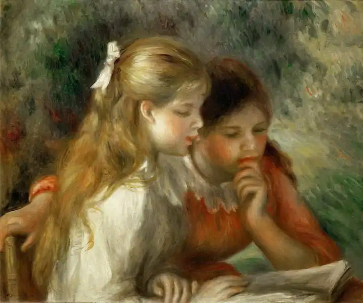 Renoir, Auguste: Čtení