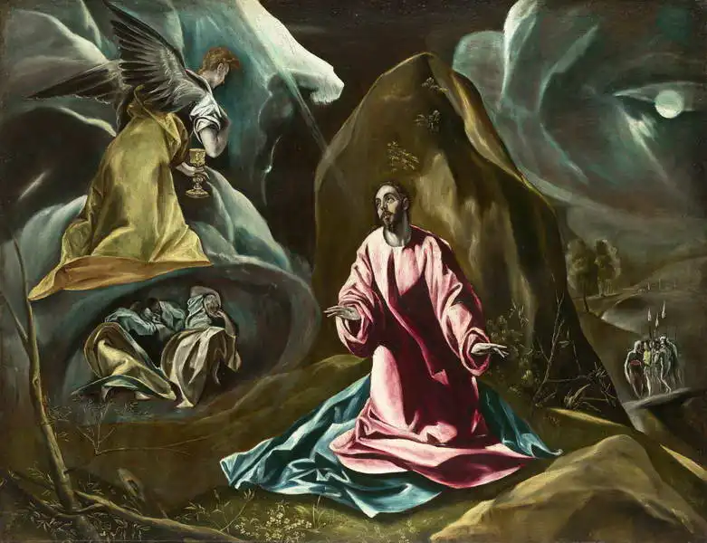 El Greco: Utrpení v zahradě getsemanské