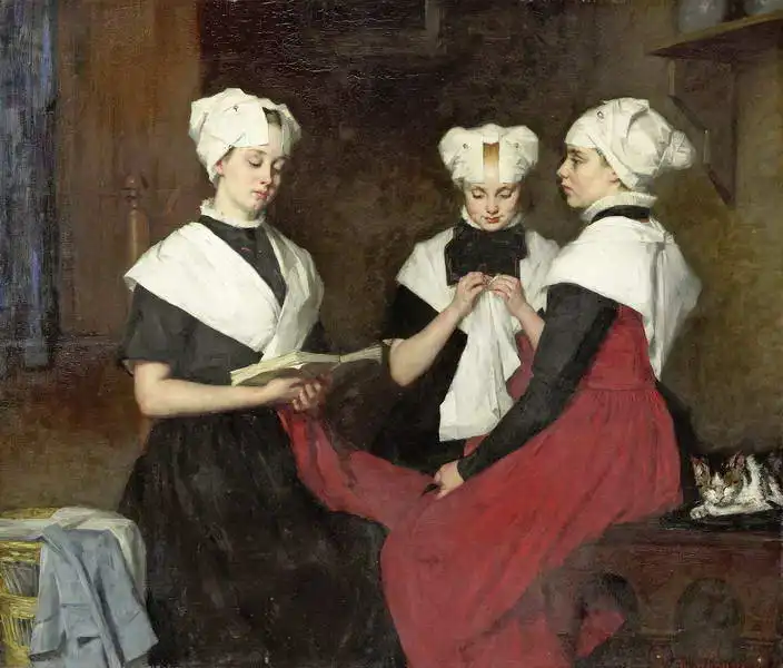 Schwartze, Therese: Trois filles de l