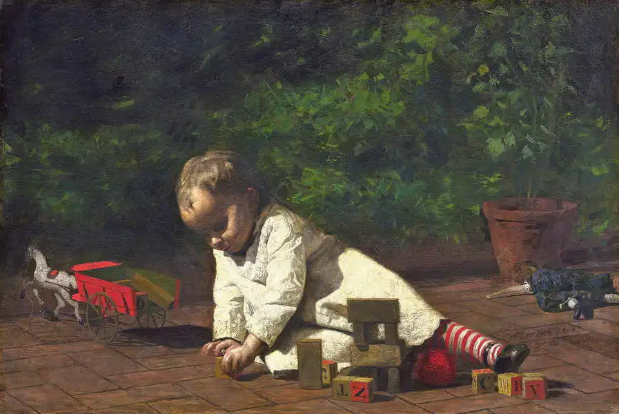 Eakins, Thomas: Dítě při hře