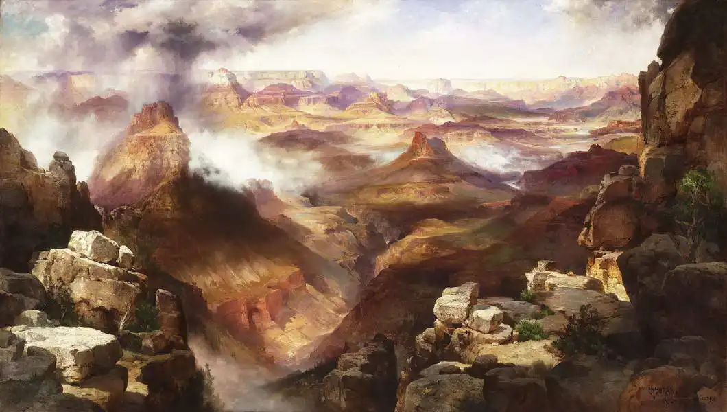Moran, Thomas: Grand Canyon, fleuve Colorado