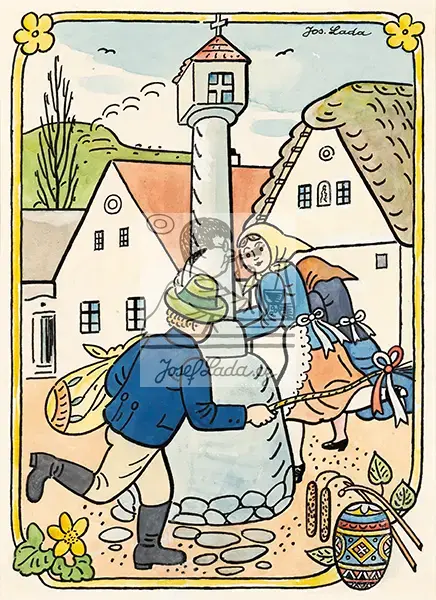 Lada, Josef: Pomlázka 1938