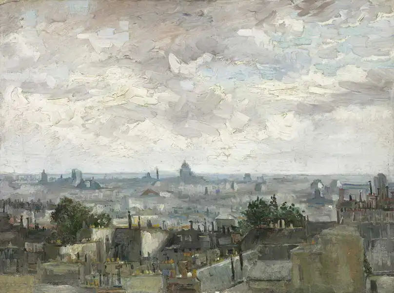 Gogh, Vincent van: Pohled na Paříž