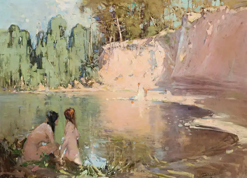 McInnes, William Beckworth: Bathing