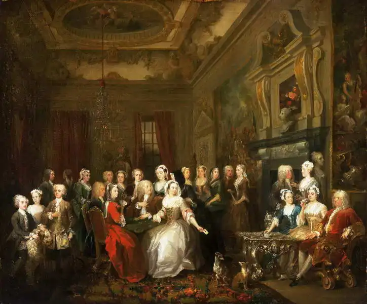 Hogarth, William: Setkání ve Wansteadu