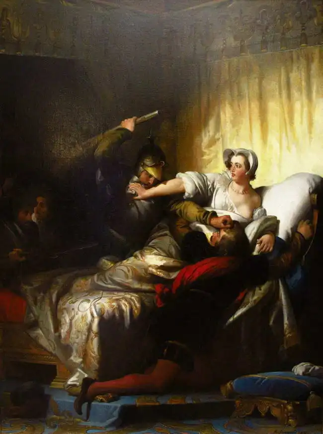 Fragonard, Alexandre E.: Masakr v Saint Barthelemy