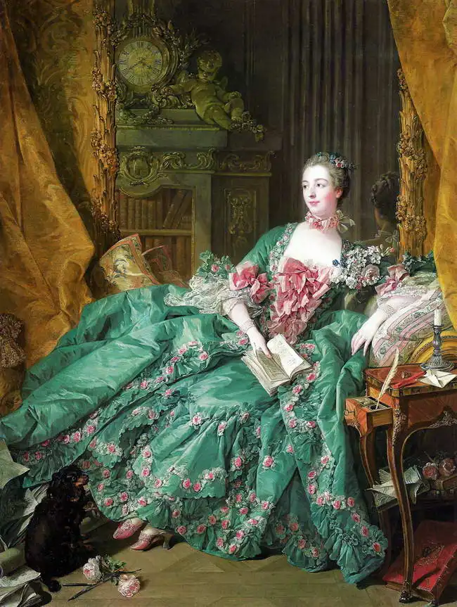 Boucher, Francois: Madame de Pompadour